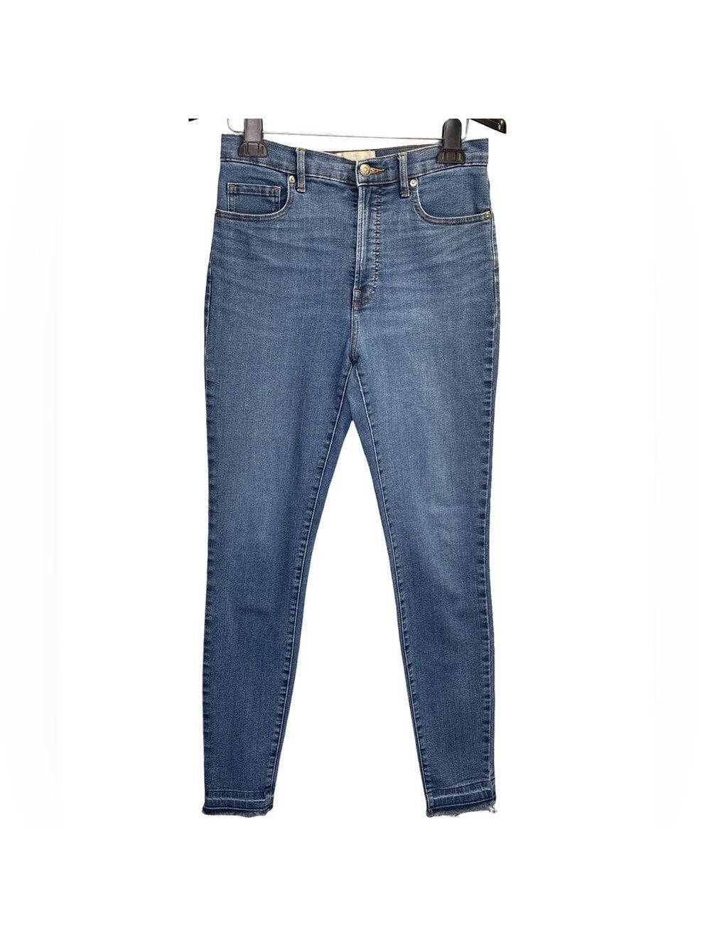 Everlane Women's High Rise Skinny Jeans in Blue 29 Tall
